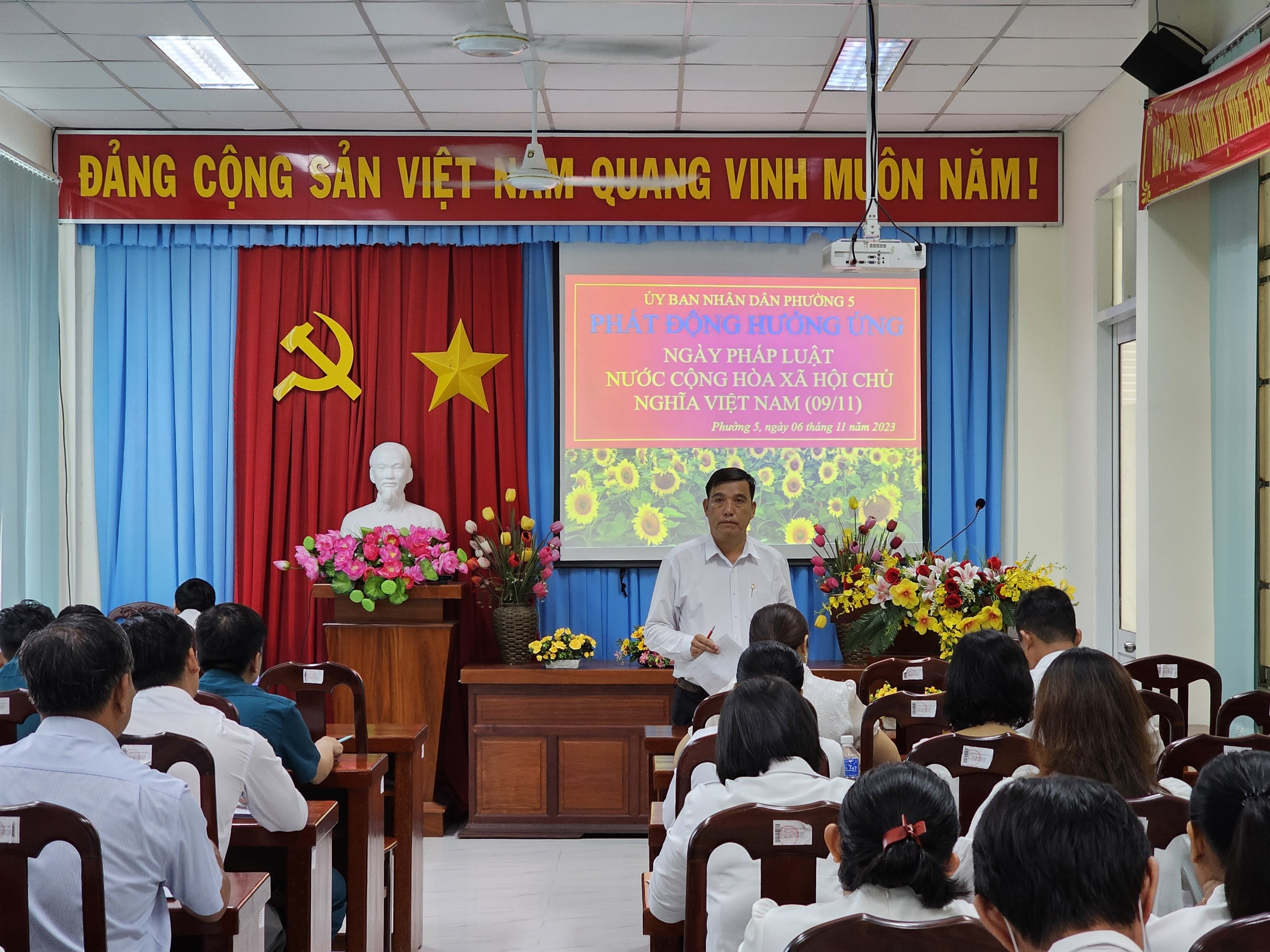 Phường 5 Thực hiện hưởng ứng Ngày pháp luật nước Cộng hòa xã hội chủ nghĩa Việt Nam trên địa bàn Phường 5 năm 2023